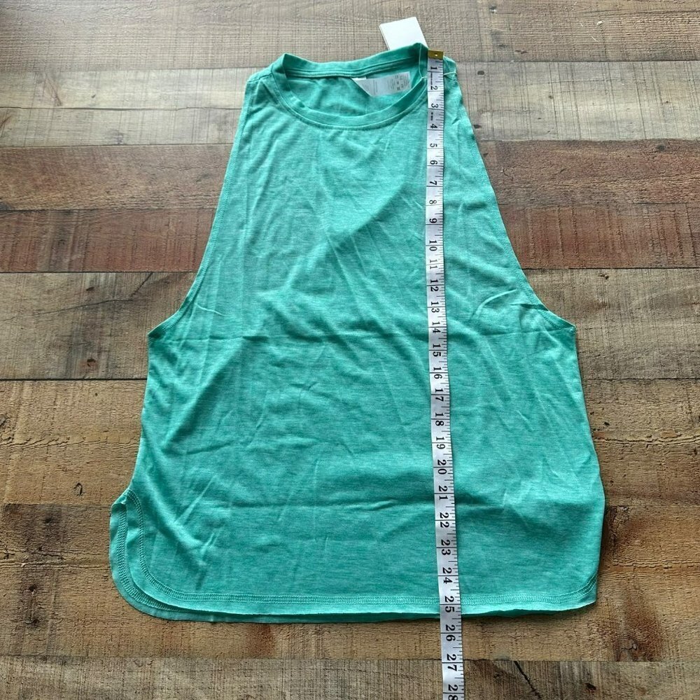 Icy Zone Marine Blue Green Sleeveless Tunic S - Picture 5 of 6